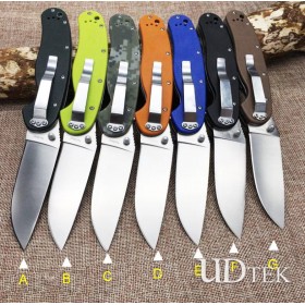 Ontario AUS-8 material camping self defence pocket knife UD19031